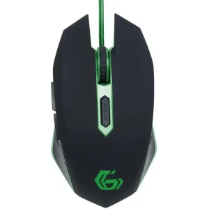 Миша ігрова Gembird MUSG-001-G Green UA