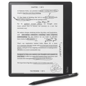 Электронная книга Kobo Elipsa Pack (N604-KU-BK-K-BU)