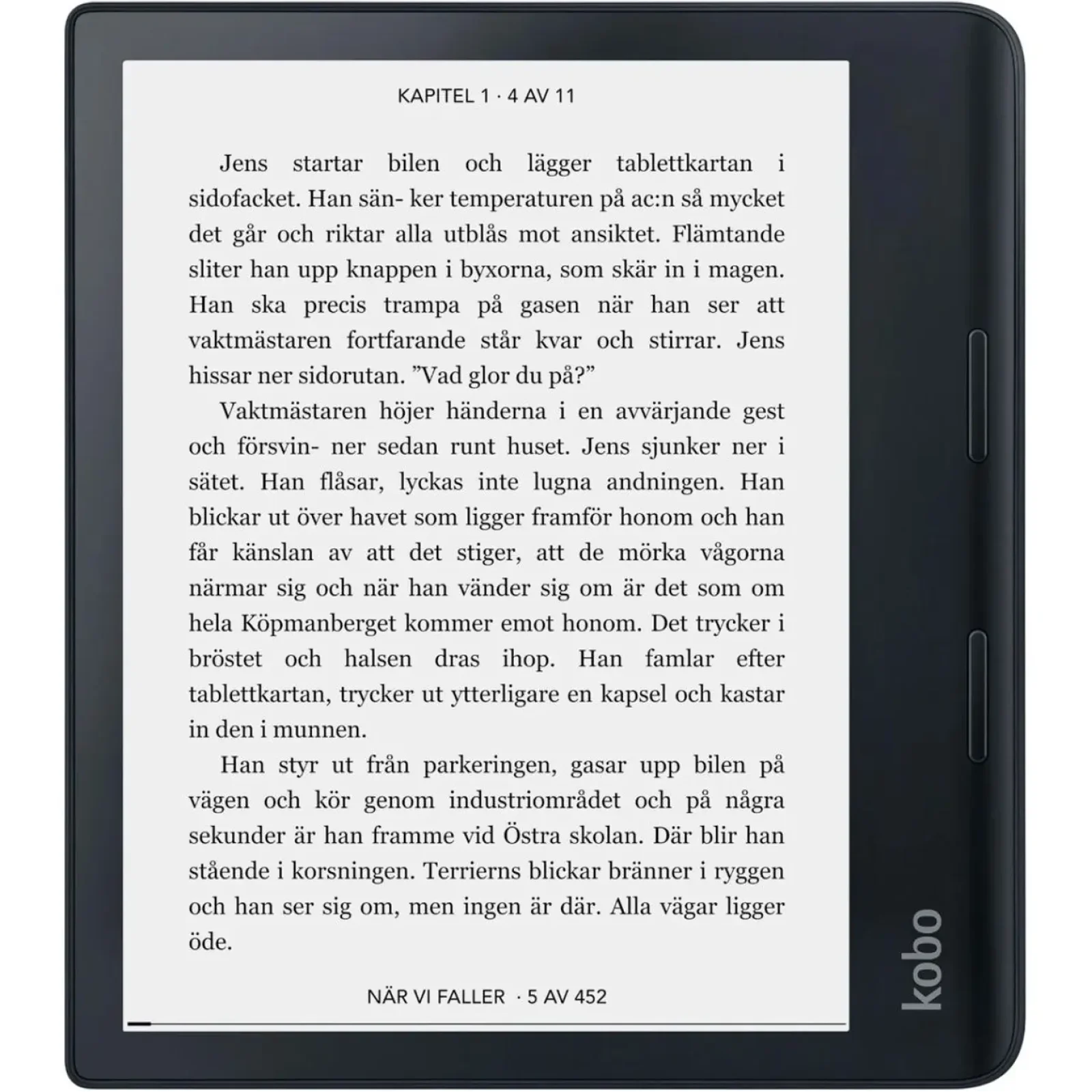 Электронная книга Kobo Sage Black (N778-KU-BK-K-EP)