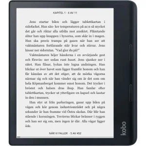 Электронная книга Kobo Sage Black (N778-KU-BK-K-EP)