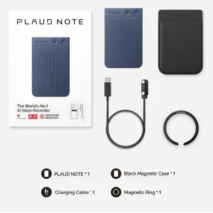 Диктофон Plaud Note ChatGPT Empowered AI Voice Recorder Navy Blue (NB-100-NB) UA