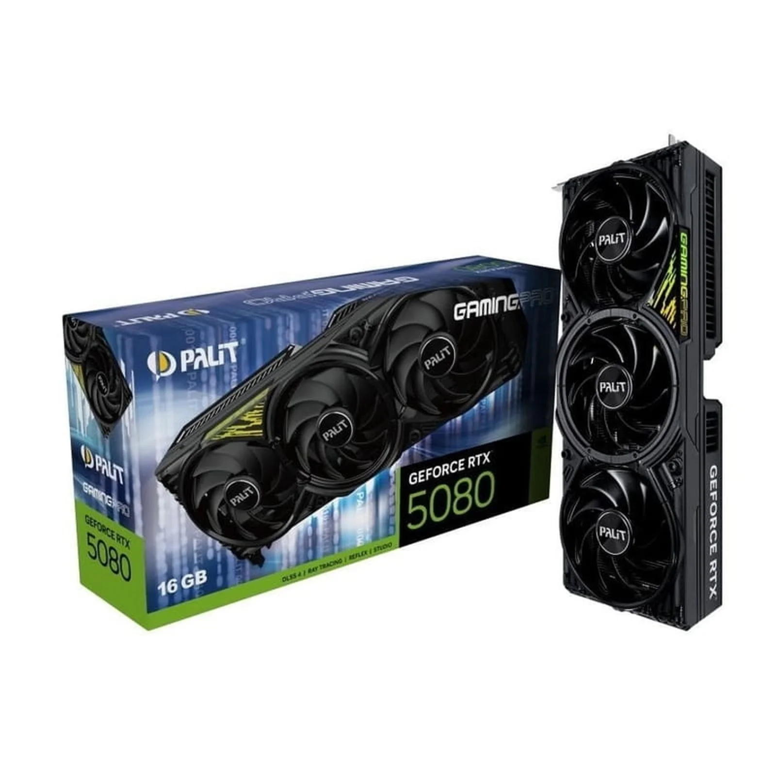 Видеокарта Palit GeForce RTX 5080 GamingPro V1 (NE75080019T2-GB2031Y) UA