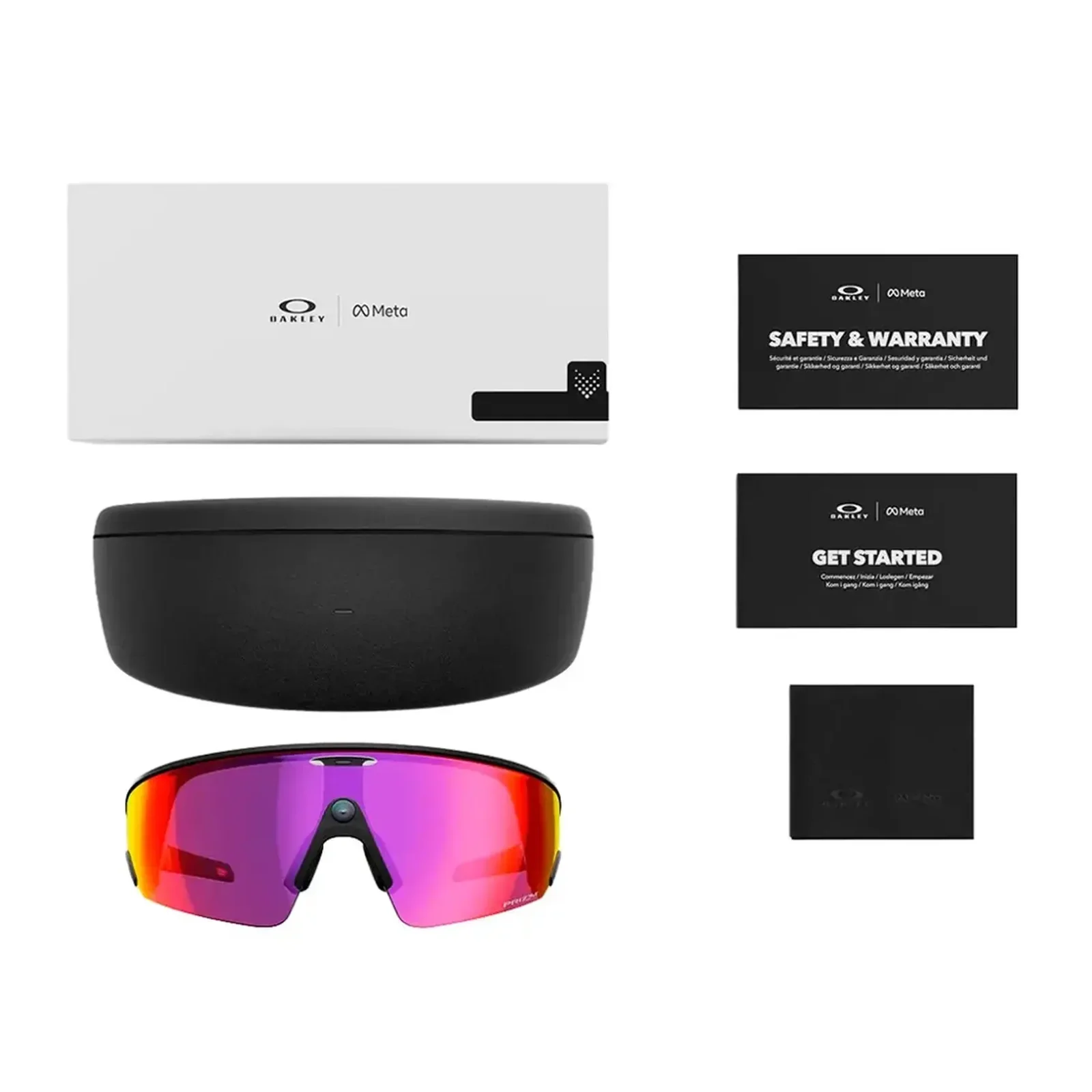 Смарт-окуляри Oakley Meta Vanguard - Prizm Road Lenses / Black Frame (OW8001-0152)