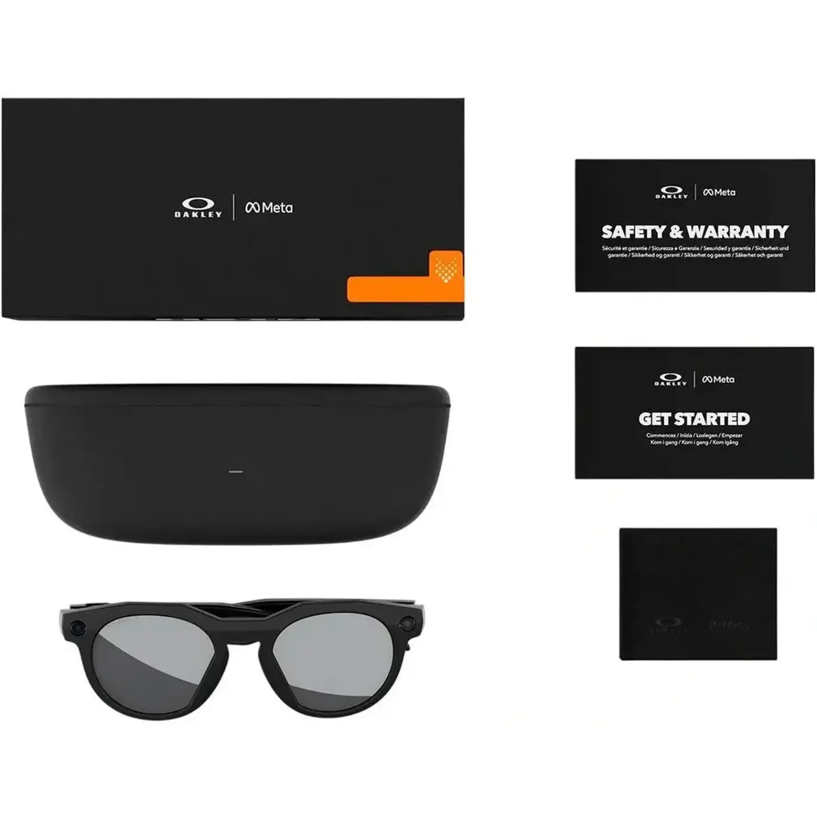 Смарт-очки Oakley Meta HSTN Frame Black Lens Color Prizm Black Polarized