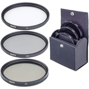 Набор фильтров ProOptic Lens Essentials Filter Kit 49mm (UV, CP, ND2 with Pouch) (PRO049KIT)