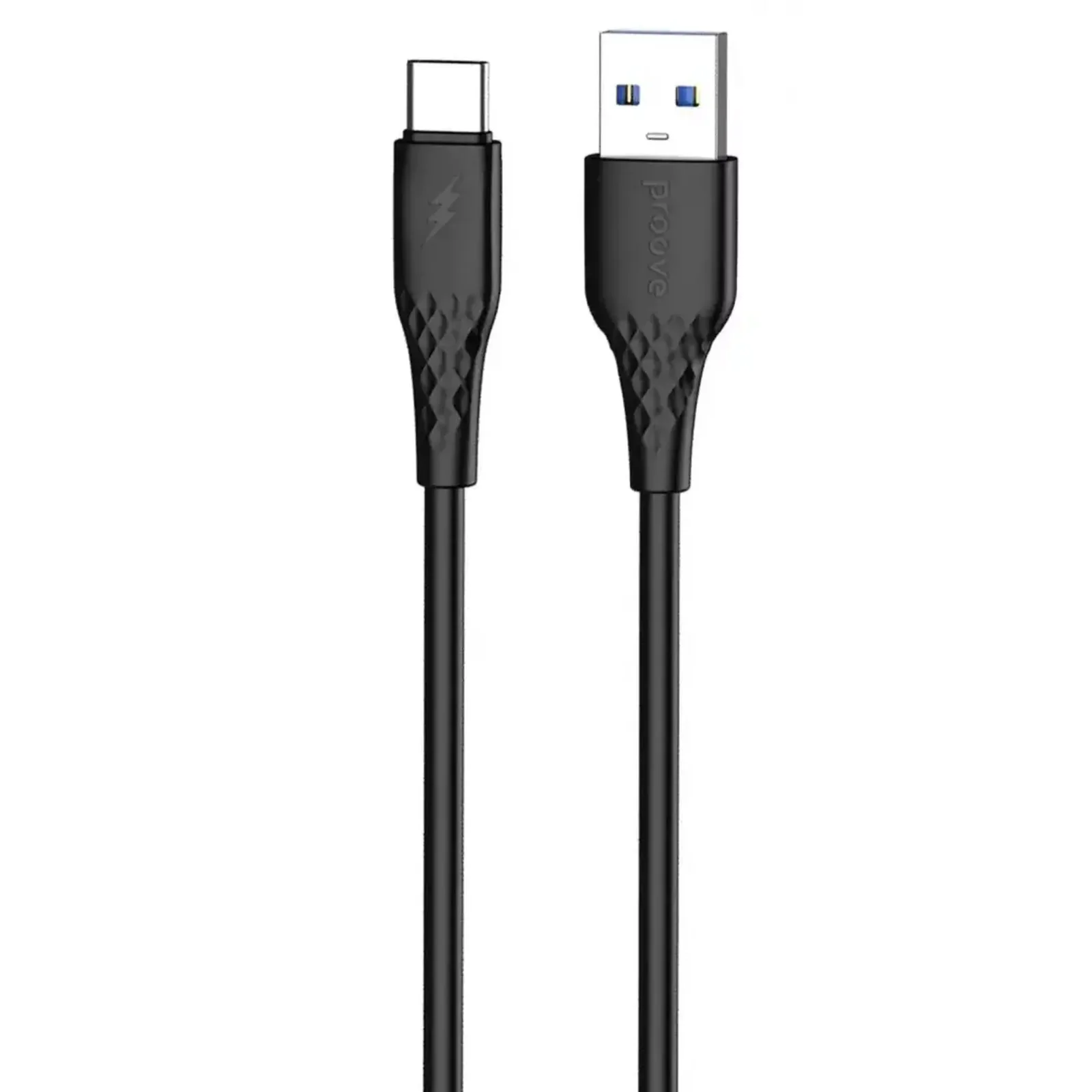 Кабель Proove GridLine USB to Type-C 3A (1m) Black