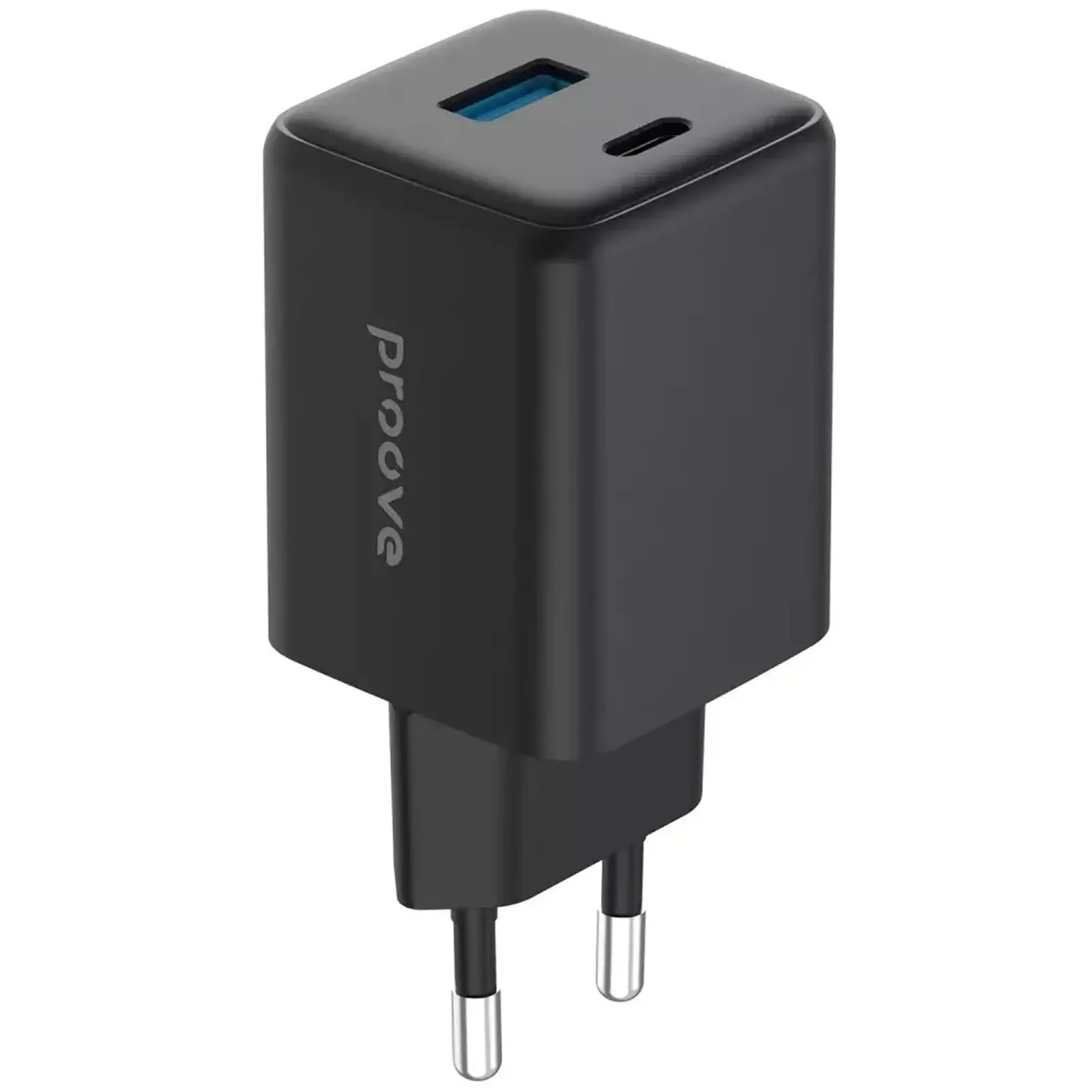 СЗУ Proove Pocket GaN 45W (Type-C + USB) Black