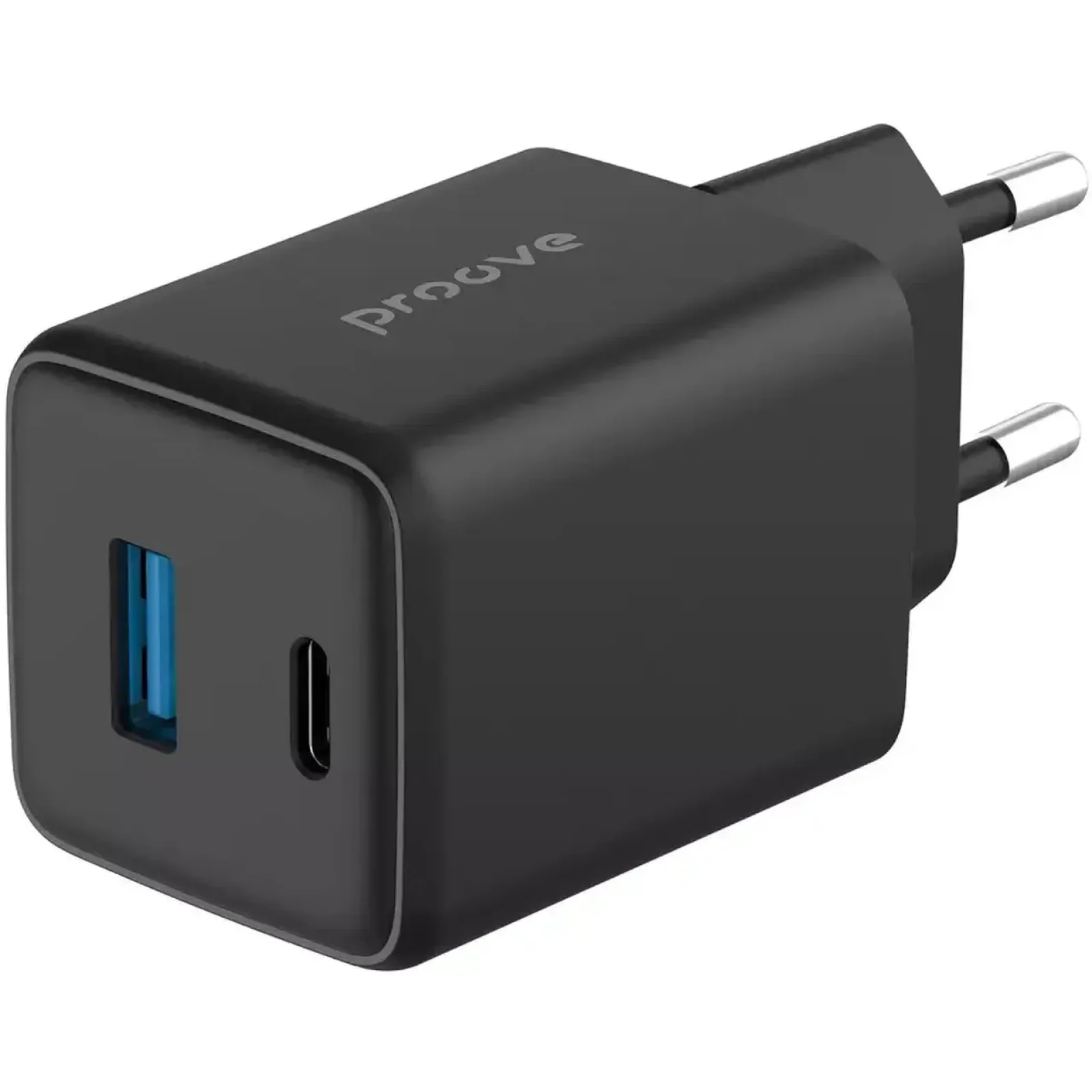 СЗУ Proove Pocket GaN 45W (Type-C + USB) Black