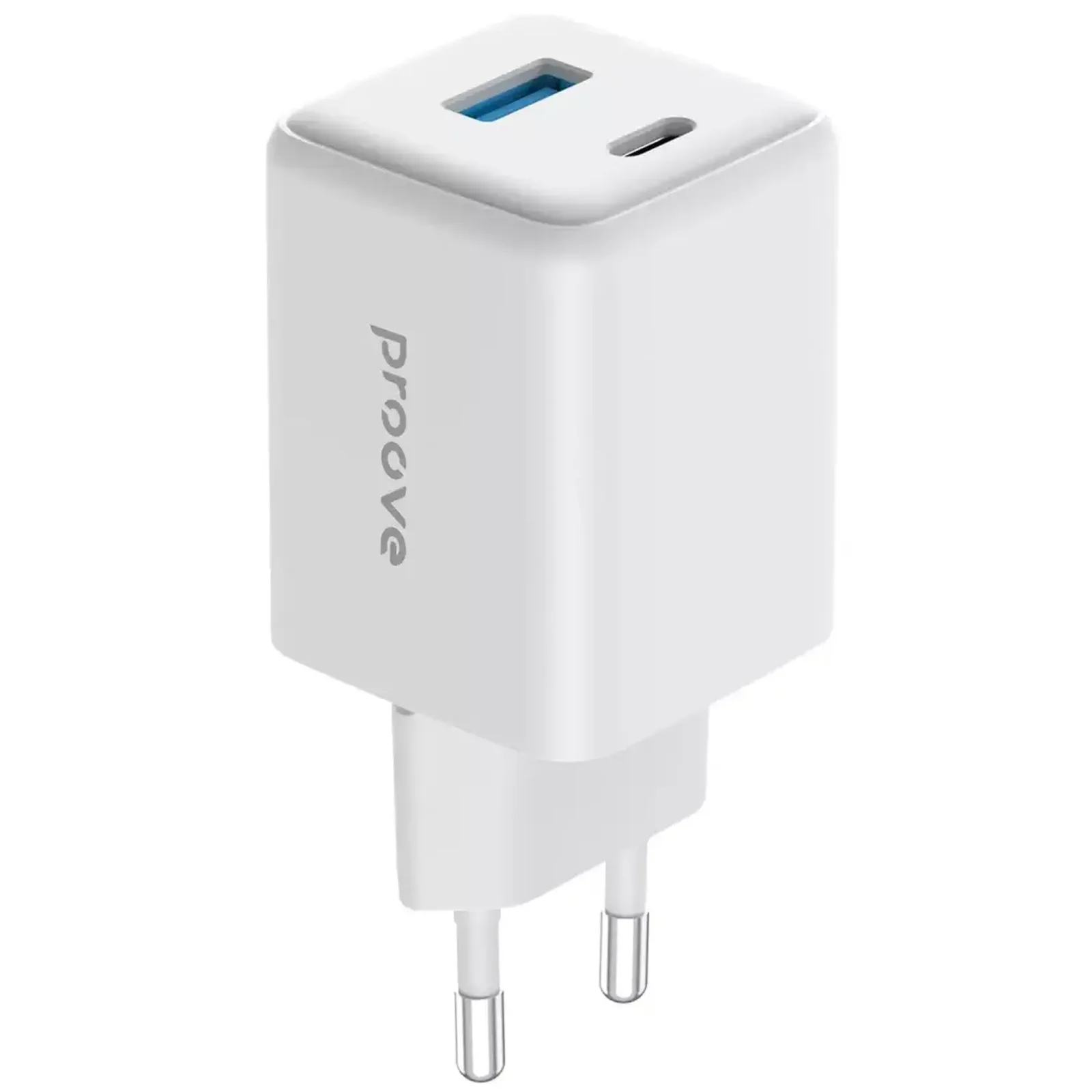 МЗП Proove Pocket GaN 45W (Type-C + USB) White