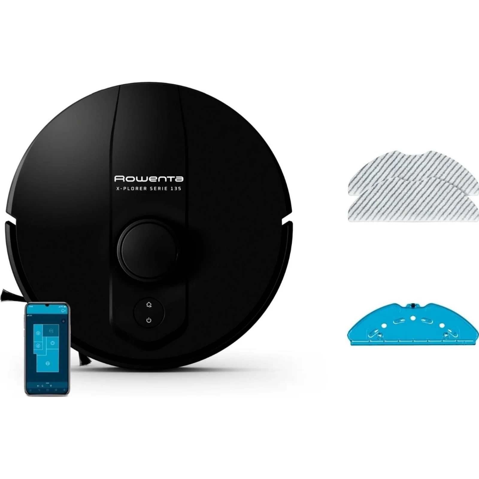 Робот-пилосос Rowenta X-Plorer Serie 135 Standart Black (RR91C5WH) UA