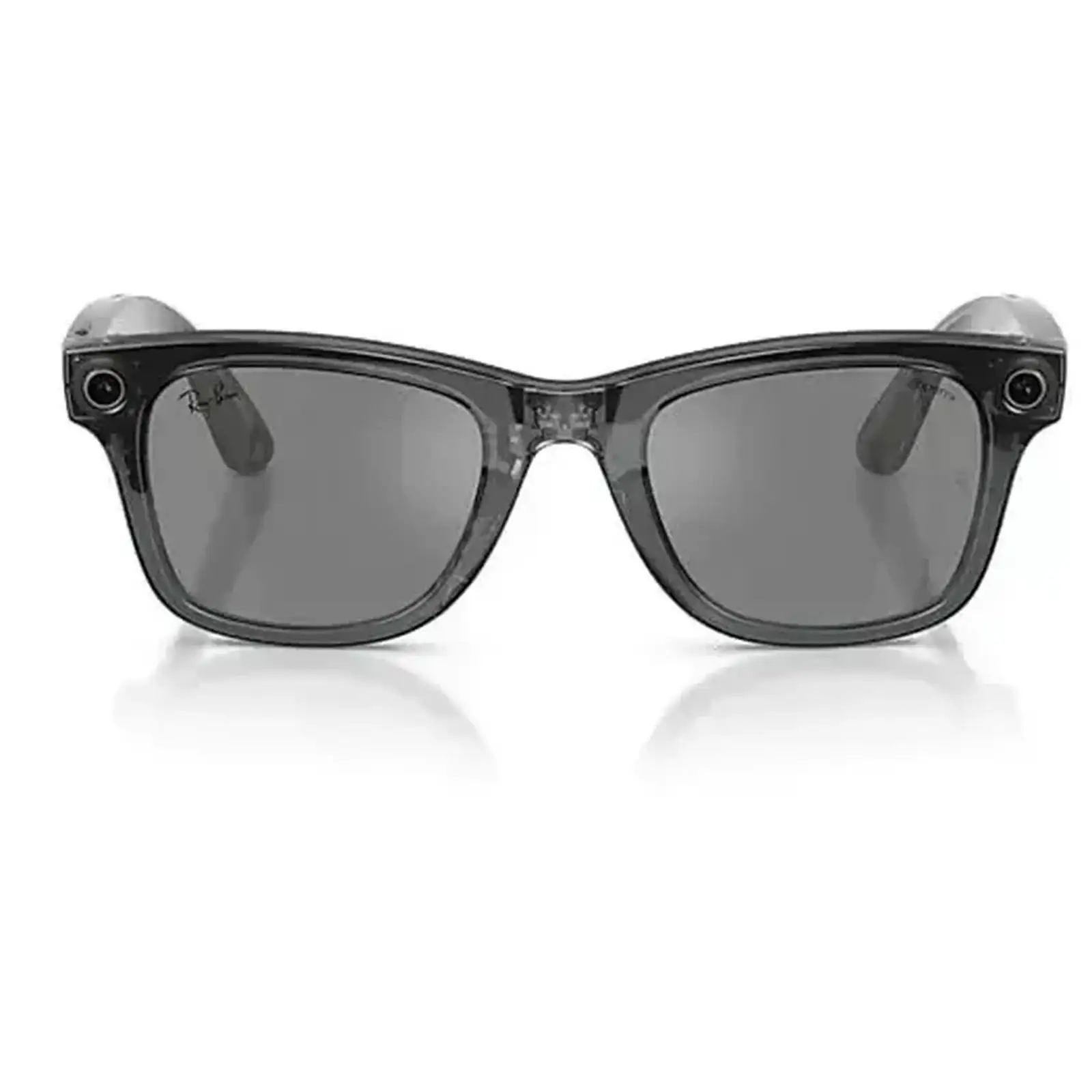 Смарт-окуляри Ray-Ban Meta Wayfarer Transparent Black/Grey mirror (Coperni Limited Edition) (RW4006S 6650/6G)
