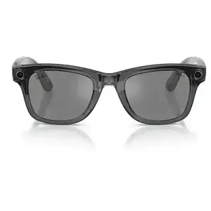 Смарт-окуляри Ray-Ban Meta Wayfarer Transparent Black/Grey mirror (Coperni Limited Edition) (RW4006S 6650/6G)