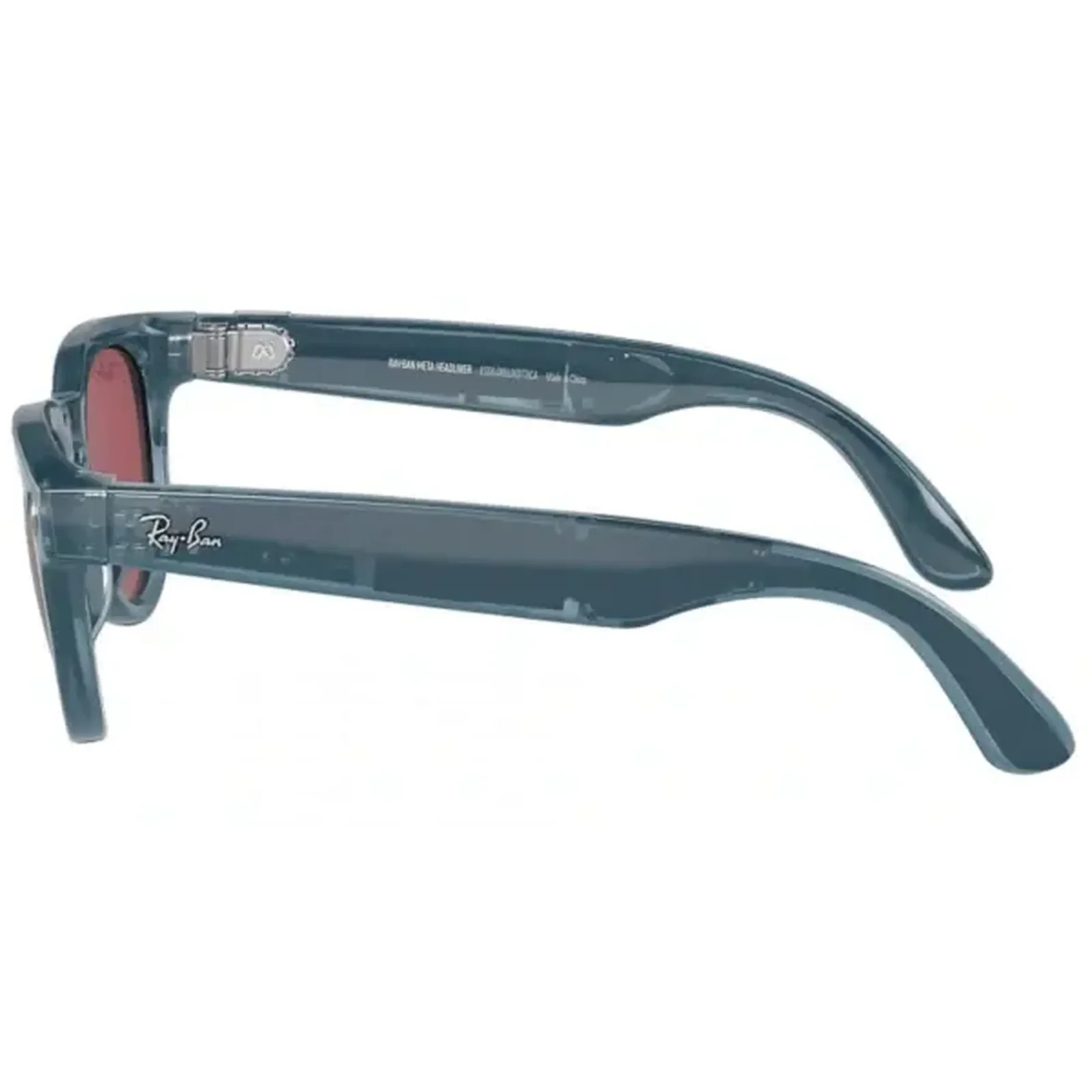 Смарт-очки Ray-Ban Meta Headliner Shiny Jeans Frame/Dusty Red Lenses (RW4009 66985Q 50-23)