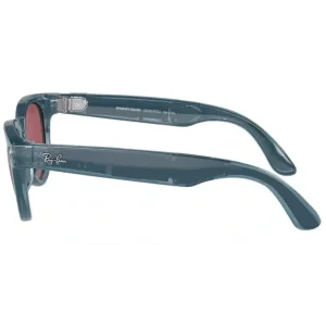 Смарт-очки Ray-Ban Meta Headliner Shiny Jeans Frame/Dusty Red Lenses (RW4009 66985Q 50-23)