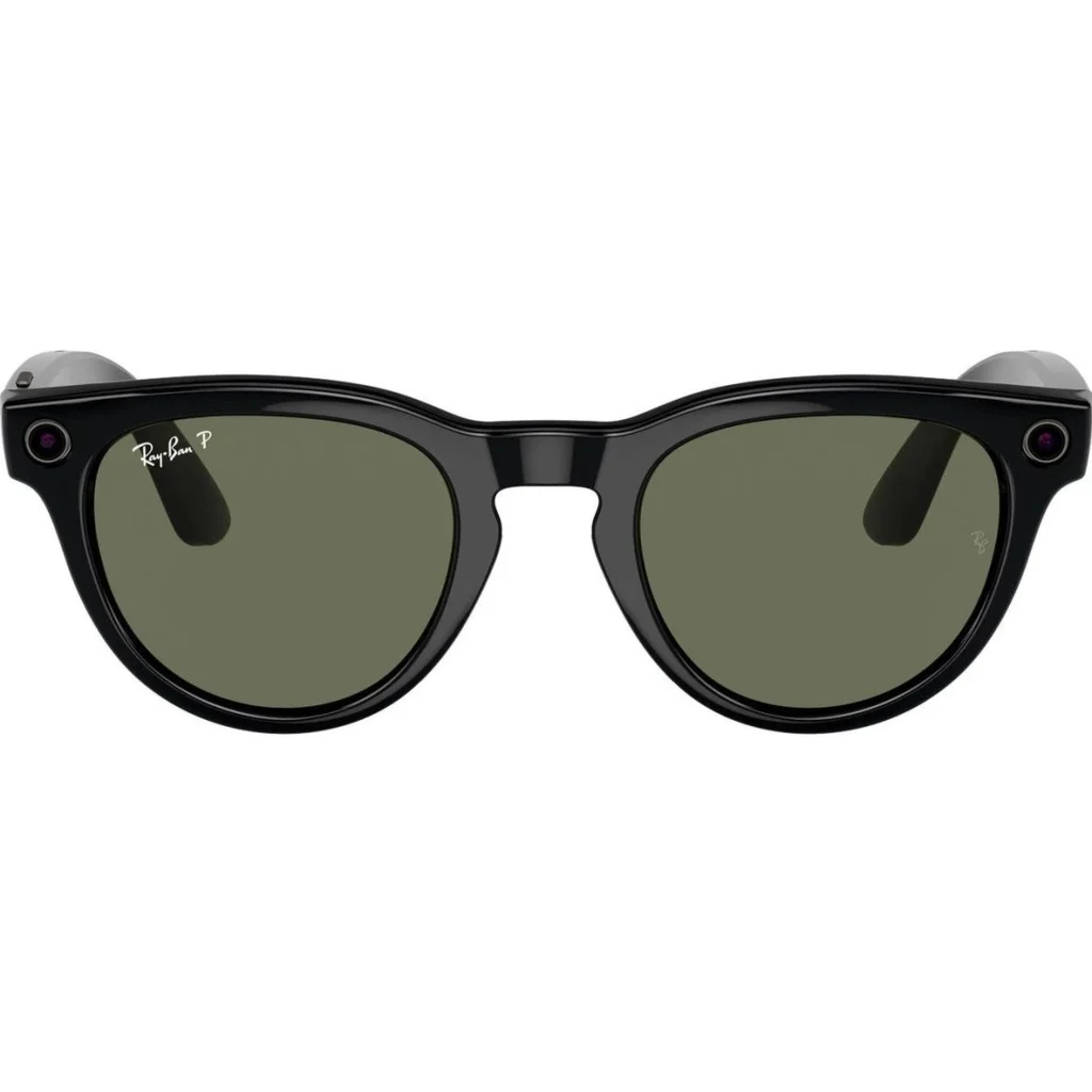 Смарт-очки Ray-Ban Meta Headliner Large Shiny Black/G-15 Green (RW4009F 601/71 51-23)