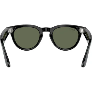 Смарт-очки Ray-Ban Meta Headliner Large Shiny Black/G-15 Green (RW4009F 601/71 51-23)