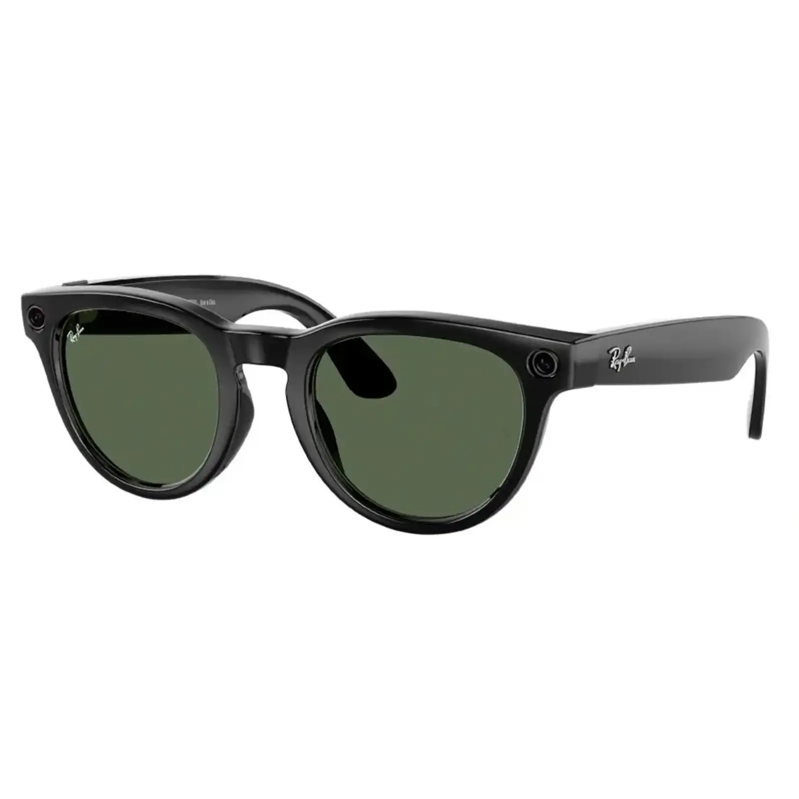 Смарт-окуляри Ray-Ban Meta Headliner Large Shiny Black/G-15 Green (RW4009F 601/71 51-23)