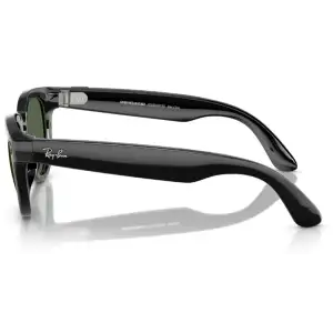 Смарт-окуляри Ray-Ban Meta Headliner Large Shiny Black/G-15 Green (RW4009F 601/71 51-23)