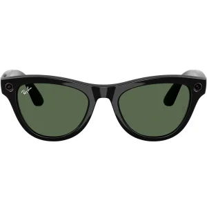 Смарт-окуляри Ray-Ban Meta Skyler Standard Shiny Black / G-15 Green (RW4010 601/71 52-20)