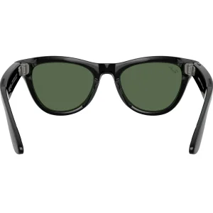Смарт-окуляри Ray-Ban Meta Skyler Standard Shiny Black / G-15 Green (RW4010 601/71 52-20)