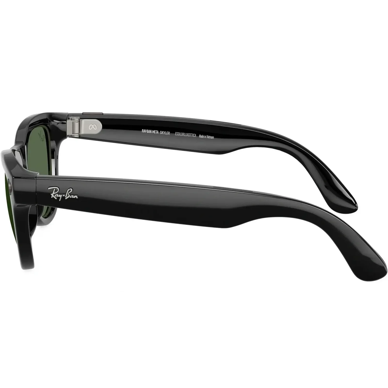 Смарт-окуляри Ray-Ban Meta Skyler Standard Shiny Black / G-15 Green (RW4010 601/71 52-20)