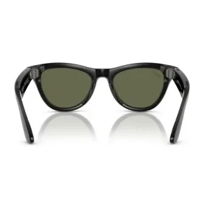 Смарт-окуляри Ray-Ban Skyler Shiny Black Frame/Green Lenses (RW4010 601/9A 52)