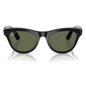 Смарт-окуляри Ray-Ban Skyler Shiny Black Frame/Green Lenses (RW4010 601/9A 52)