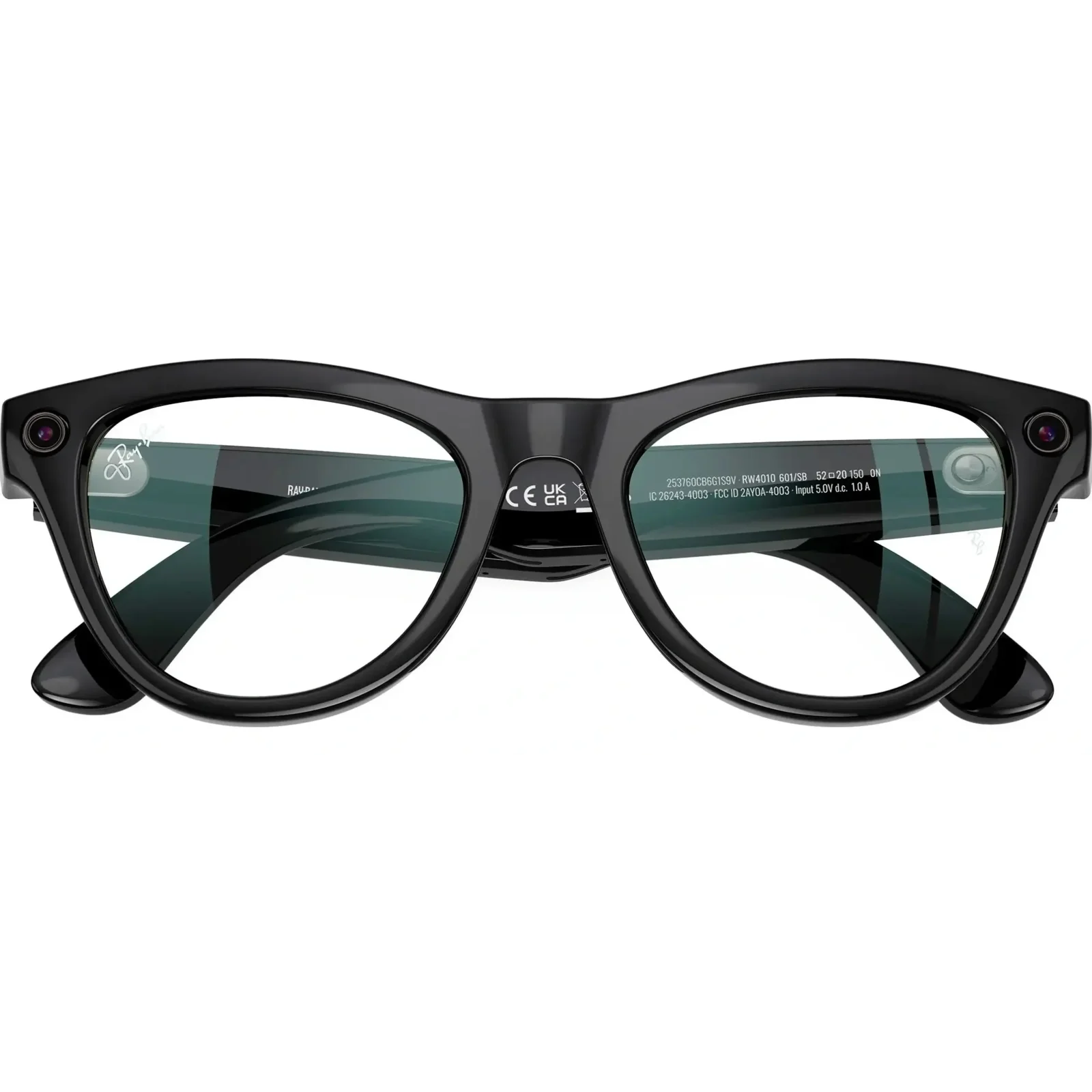 Смарт-окуляри Ray-Ban Meta Skyler Standard Shiny Black / Clear (RW4010 601/SB 52-20)