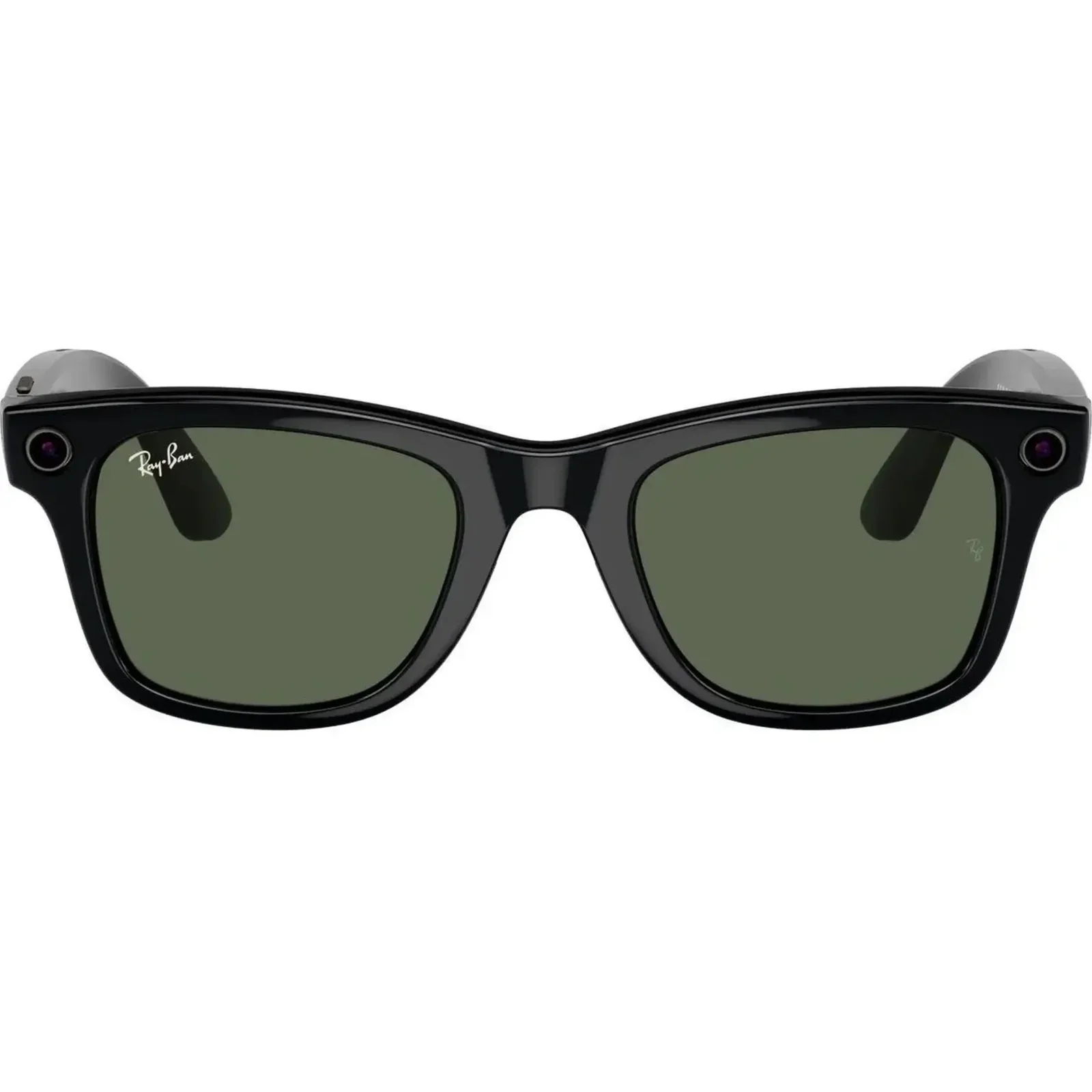 Смарт-окуляри Ray-Ban Meta Wayfarer Gen 2 Large Shiny Black Frame / G-15 Green Lenses (RW4012 601/71 53-22)