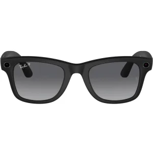 Смарт-окуляри Ray-Ban Meta Wayfarer Gen 2 Large Matte Black Frame / Gradient Graphite Lenses (RW4012 601ST3 53-22)