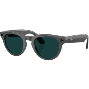 Смарт-окуляри Ray-Ban Meta Headliner Gen 2 Standard Shiny AsteroidGrey Frame / Clear to Emerald Transitions Lenses (RW4013 6702CE 50-23)