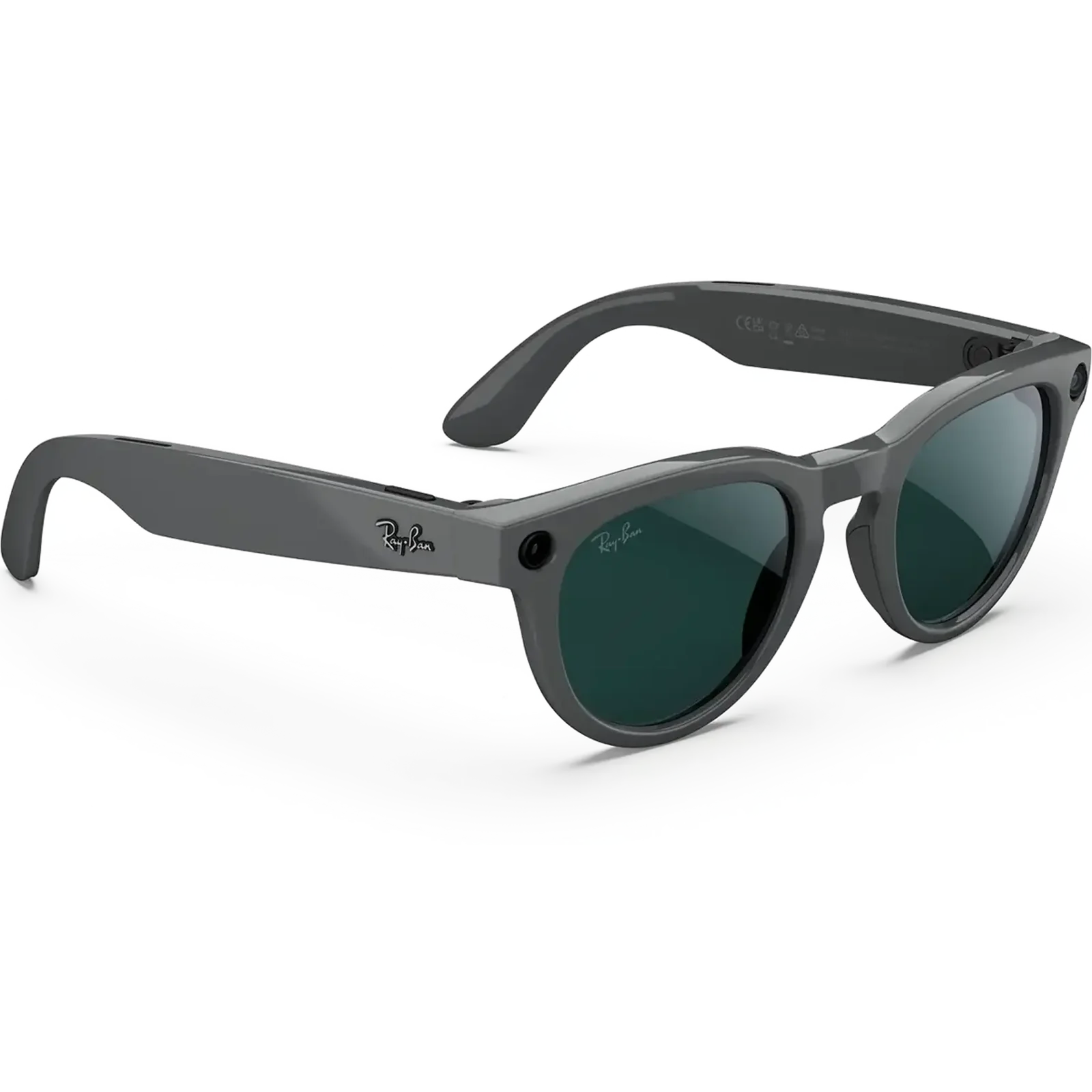Смарт-окуляри Ray-Ban Meta Headliner Gen 2 Standard Shiny AsteroidGrey Frame / Clear to Emerald Transitions Lenses (RW4013 6702CE 50-23)