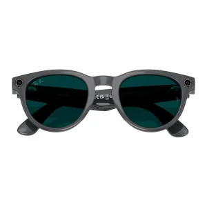 Смарт-окуляри Ray-Ban Meta Headliner Gen 2 Standard Shiny AsteroidGrey Frame / Clear to Emerald Transitions Lenses (RW4013 6702CE 50-23)