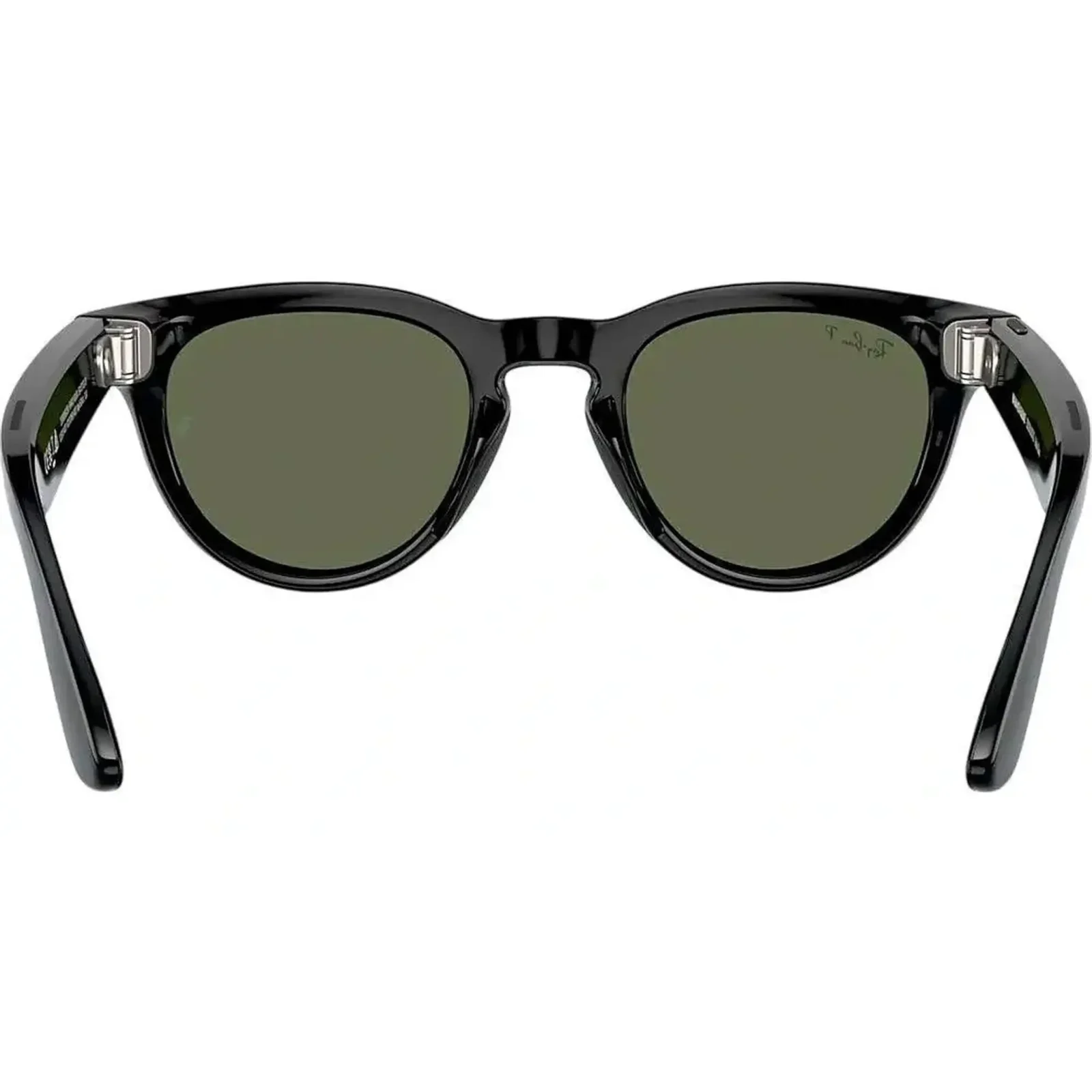 Смарт-окуляри Ray-Ban Meta Headliner Gen 2 Low Bridge Fit Standard Shiny Black Frame/G-15 Green Lenses (RW4013F 601/71 51-23)