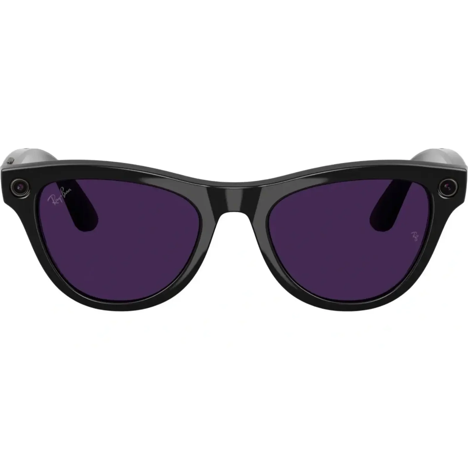 Смарт-окуляри Ray-Ban Meta Skyler Gen 2 Standard Shiny Black Frame / Clear to Amethyst Transitions Lenses (RW4014 601/CH 52-20)