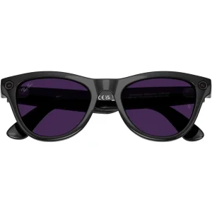 Смарт-окуляри Ray-Ban Meta Skyler Gen 2 Standard Shiny Black Frame / Clear to Amethyst Transitions Lenses (RW4014 601/CH 52-20)