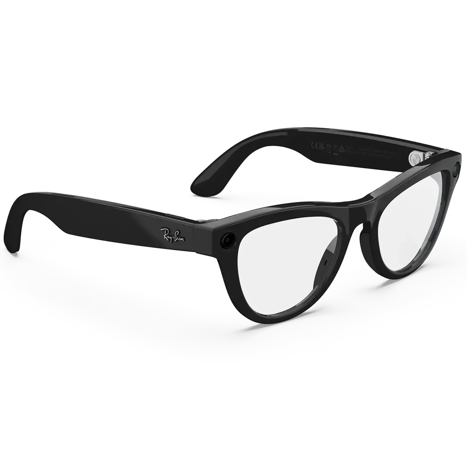Смарт-окуляри Ray-Ban Meta Skyler Gen 2 Standard Shiny Black Frame / Clear Lenses (RW4014 601/SB 52-20)