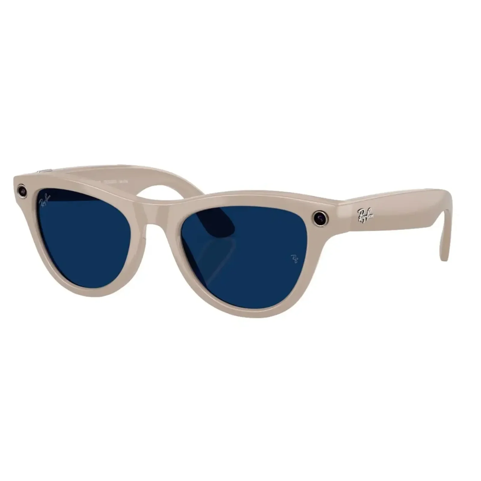 Смарт-окуляри Ray-Ban Meta Skyler Gen 2 Standard Shiny Chalky Gray Frame / Clear to Sapphire Transitions Lenses (RW4014 6700MF 52-20)