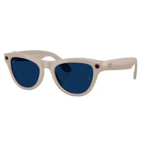 Смарт-окуляри Ray-Ban Meta Skyler Gen 2 Standard Shiny Chalky Gray Frame / Clear to Sapphire Transitions Lenses (RW4014 6700MF 52-20)