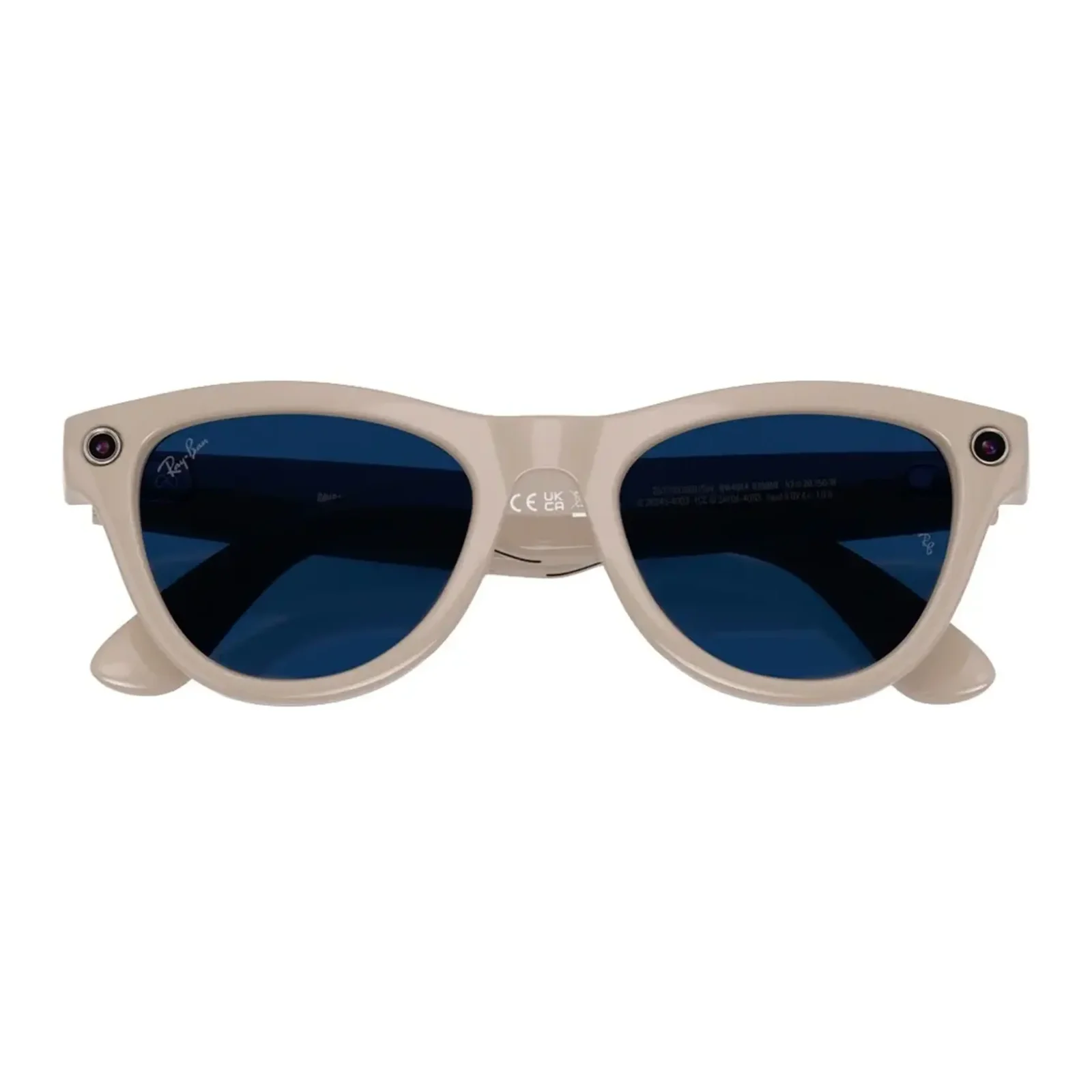 Смарт-окуляри Ray-Ban Meta Skyler Gen 2 Standard Shiny Chalky Gray Frame / Clear to Sapphire Transitions Lenses (RW4014 6700MF 52-20)