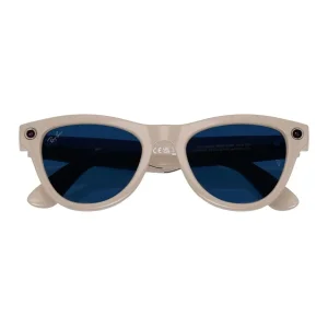 Смарт-окуляри Ray-Ban Meta Skyler Gen 2 Standard Shiny Chalky Gray Frame / Clear to Sapphire Transitions Lenses (RW4014 6700MF 52-20)