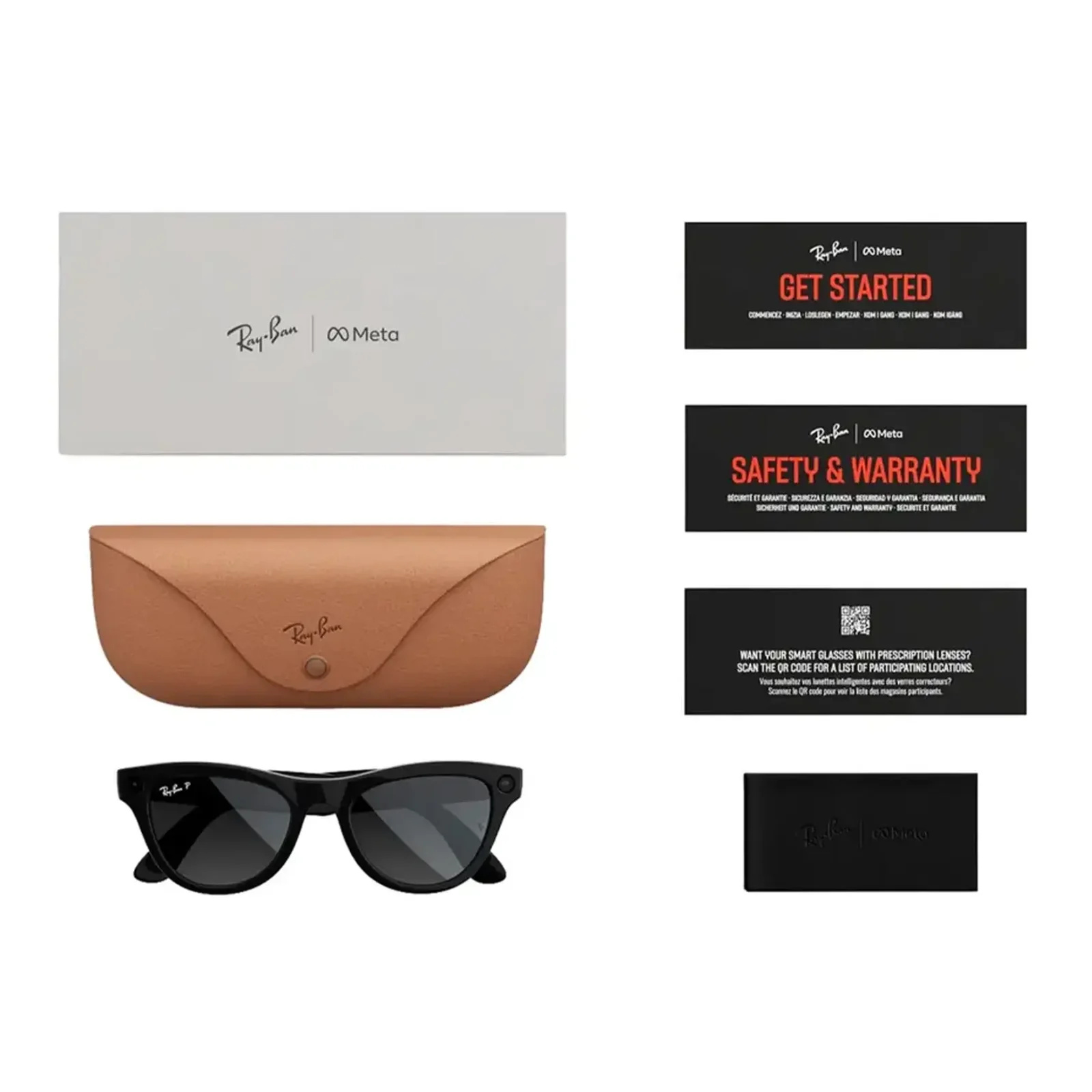 Смарт-окуляри Ray-Ban Meta Skyler Gen 2 Standard Shiny Black Frame / Gradient Graphite Lenses (RW4014 601/T3 52-20)