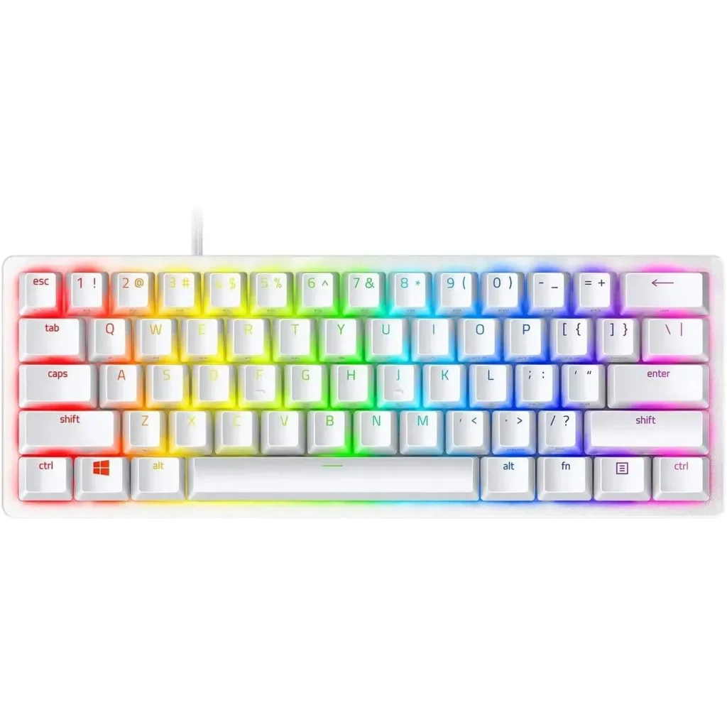 Клавіатура Razer Huntsman Mini Mercury Edition Purple Switch White (RZ03-03390300-R3M1)