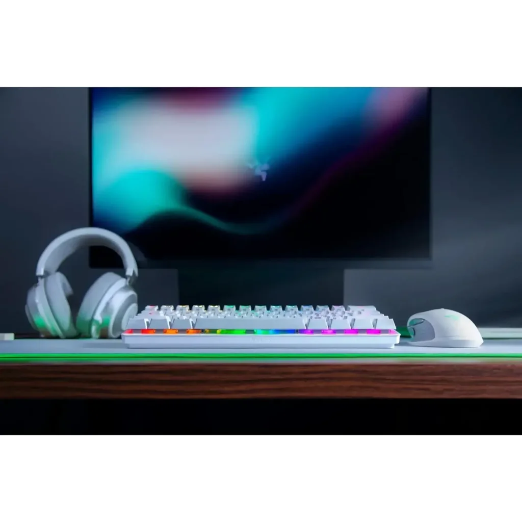 Клавіатура Razer Huntsman Mini Mercury Edition Purple Switch White (RZ03-03390300-R3M1)