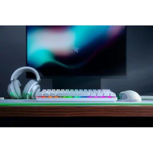 Клавіатура Razer Huntsman Mini Mercury Edition Purple Switch White (RZ03-03390300-R3M1)