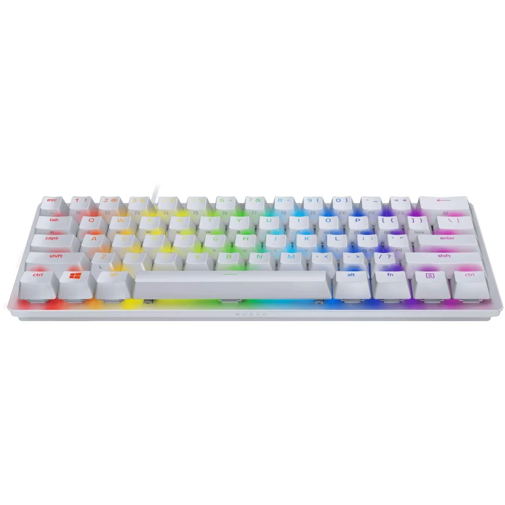 Клавіатура Razer Huntsman Mini Mercury Edition Purple Switch White (RZ03-03390300-R3M1)