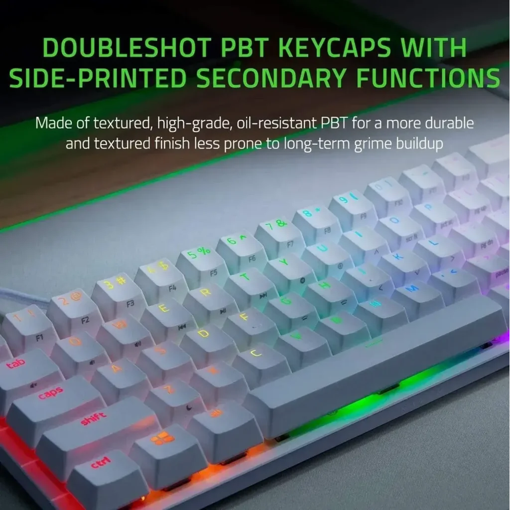 Клавіатура Razer Huntsman Mini Mercury Edition Purple Switch White (RZ03-03390300-R3M1)