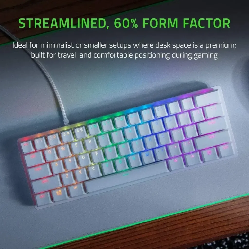 Клавіатура Razer Huntsman Mini Mercury Edition Purple Switch White (RZ03-03390300-R3M1)