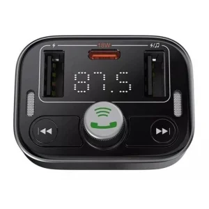 FM-модулятор Baseus S-09 Pro Series Car FM Transmitter Cluster Black