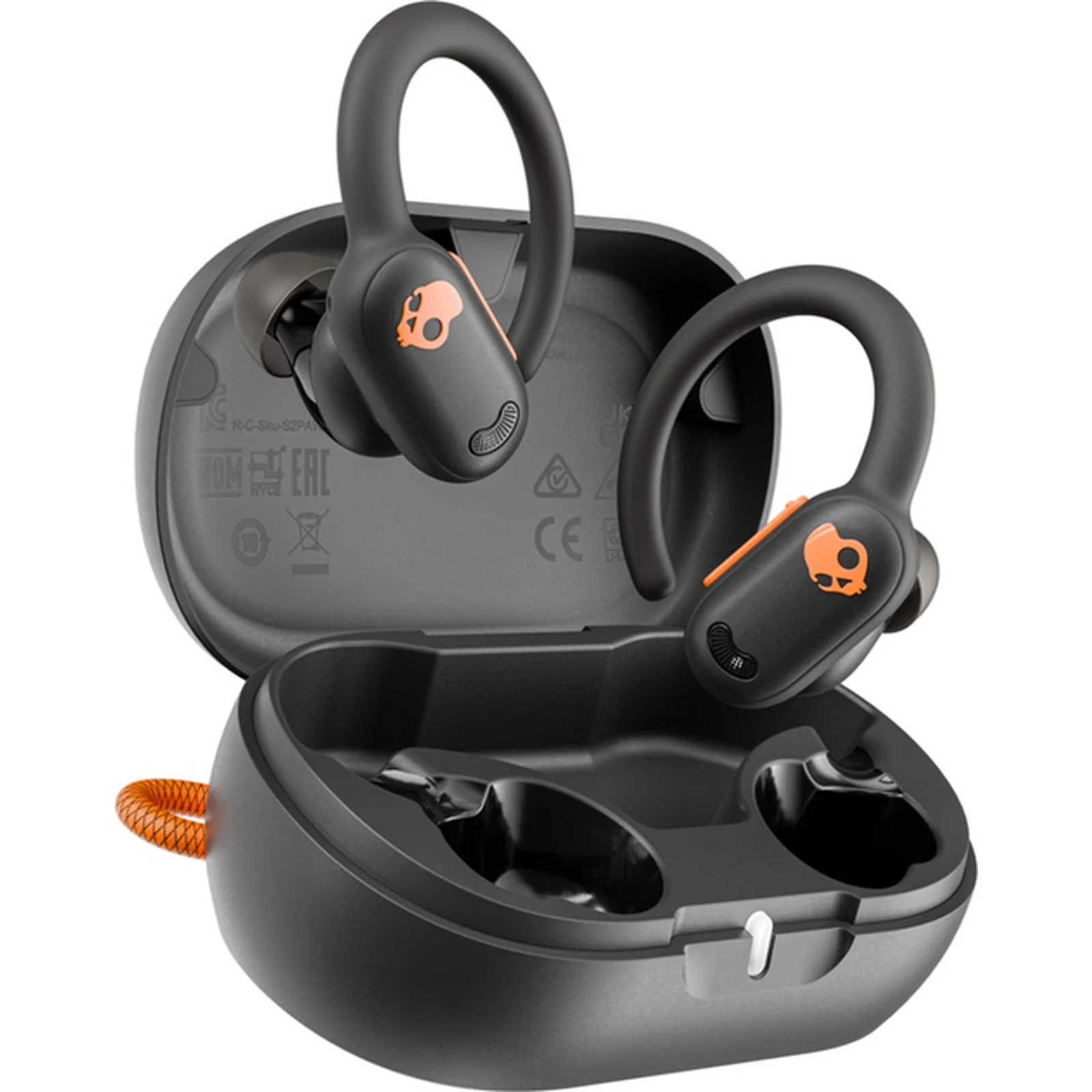 Наушники SkullCandy Push ANC Black/Orange (S2PAW-S749)